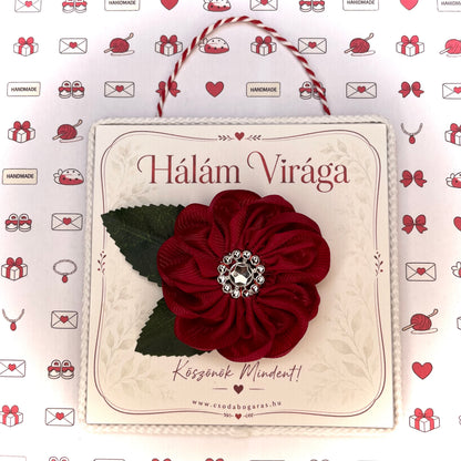 Hálám Virága - Akasztós Szalag-kép Üzenettel